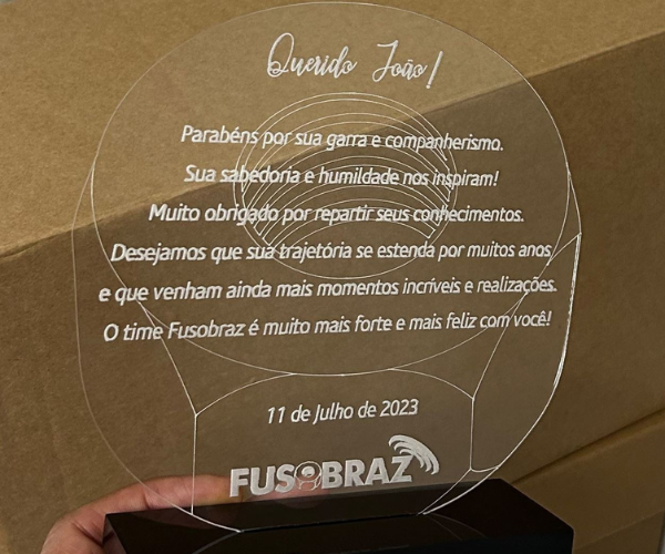 Troféu redondo 